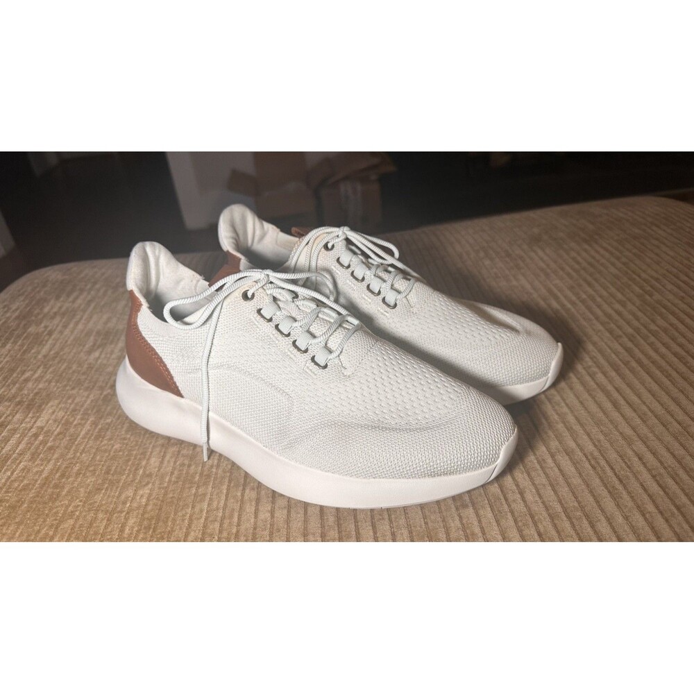 Johnston & Murphy Men's Amherst Size 12 2.0 Knit Plain Toe Sneakers $129 MSRP